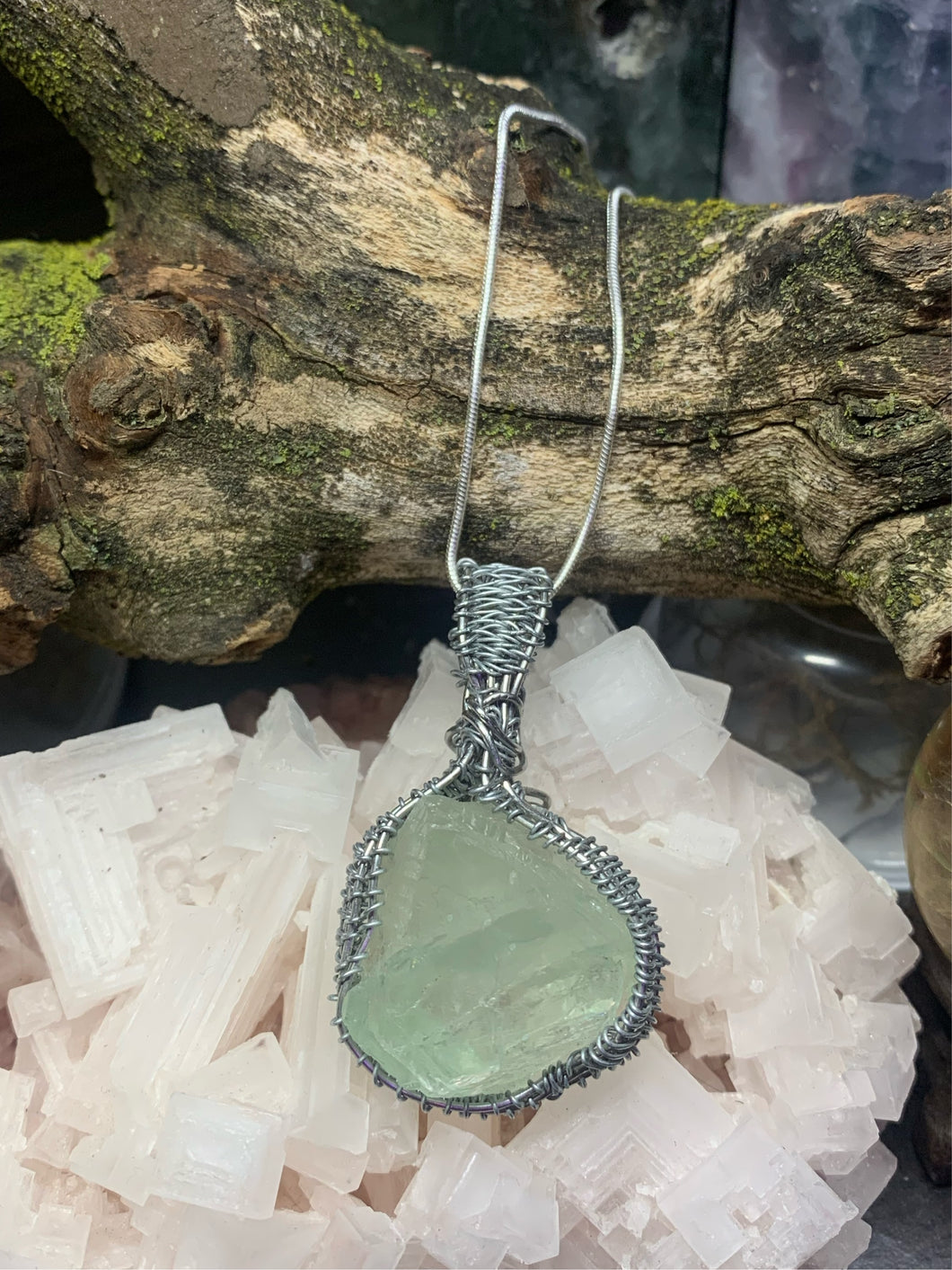 Green Fluorite Necklace