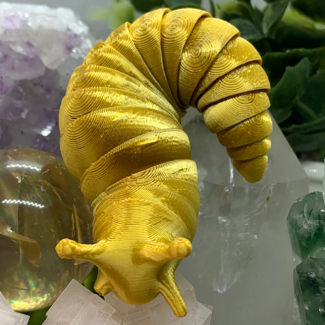 3d Printed Small Gold Slug