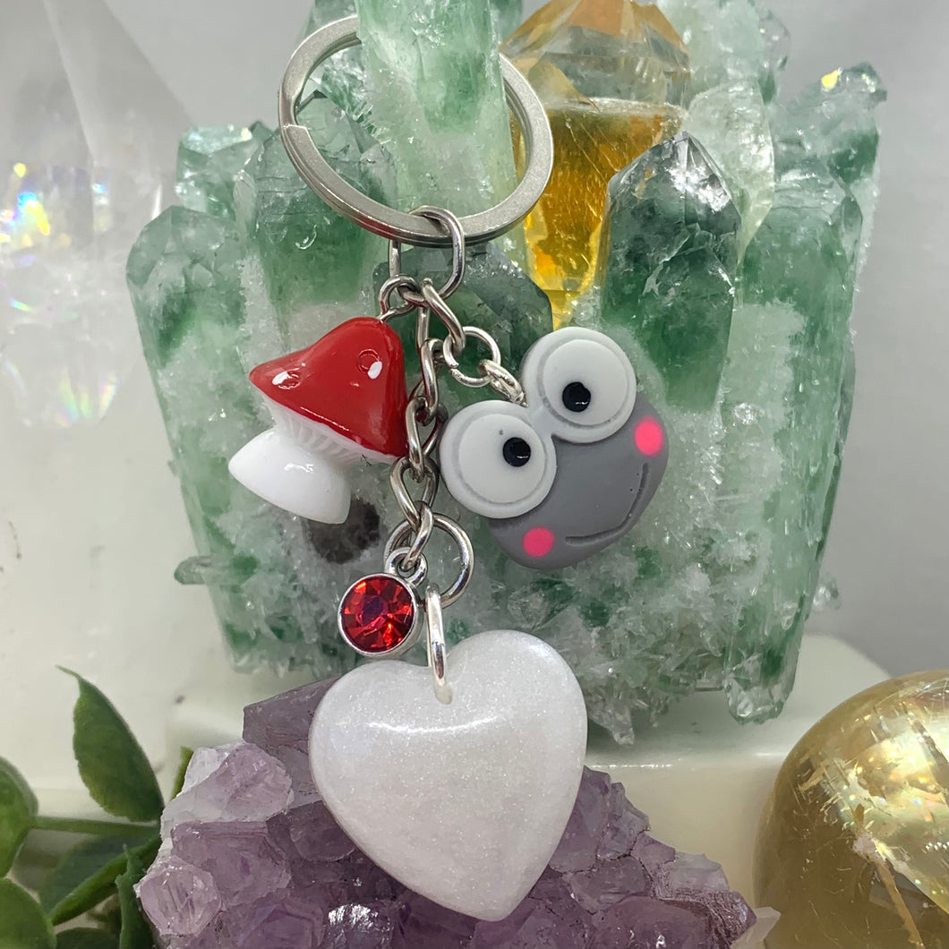 Keroppi Mushroom Keychain