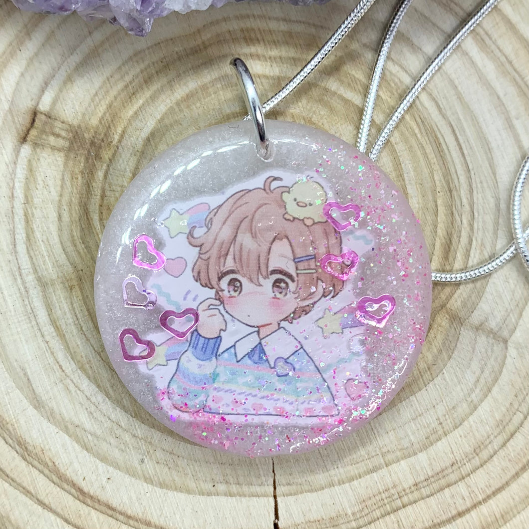 Anime Boy Necklace