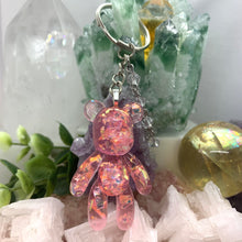 Load image into Gallery viewer, Pink Bear Keychain
