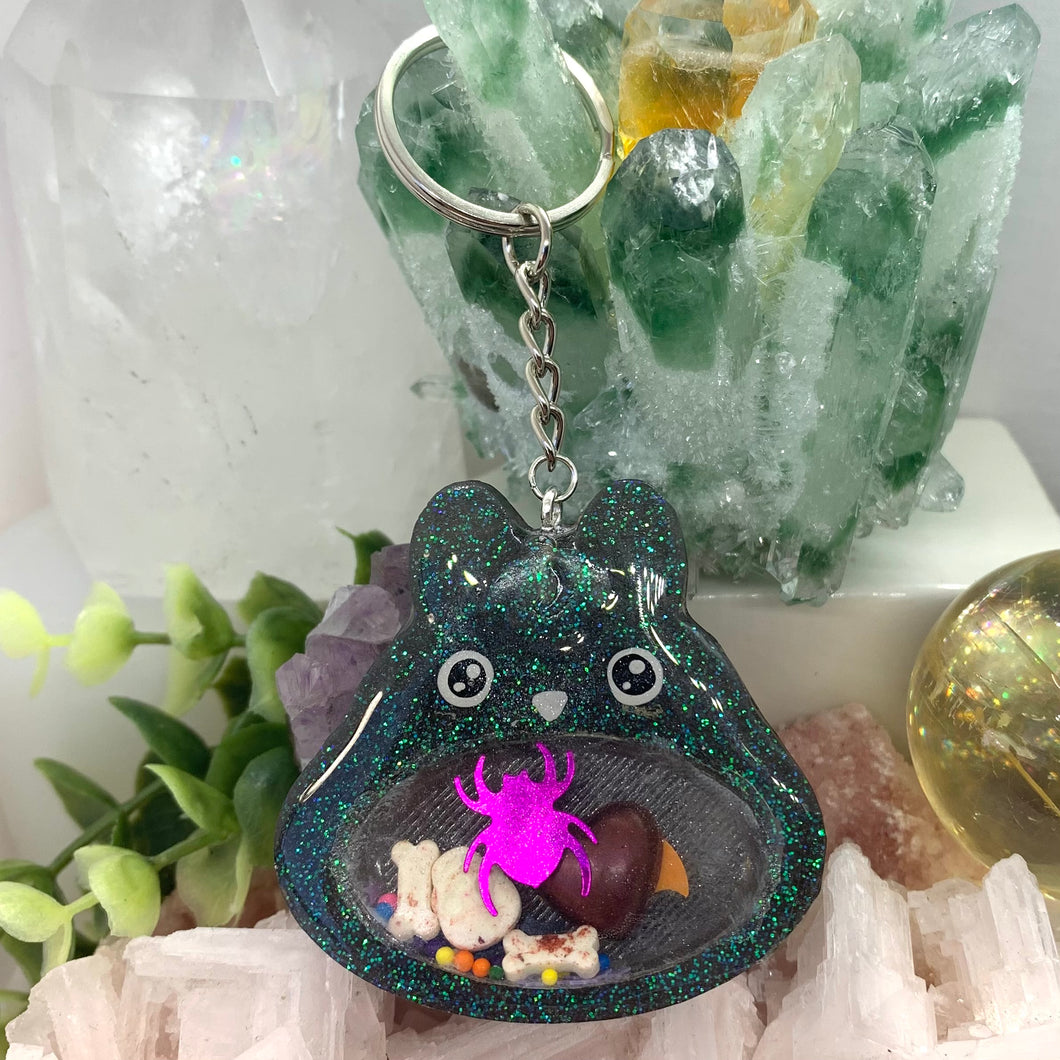 Totoro Dry Shaker Keychain