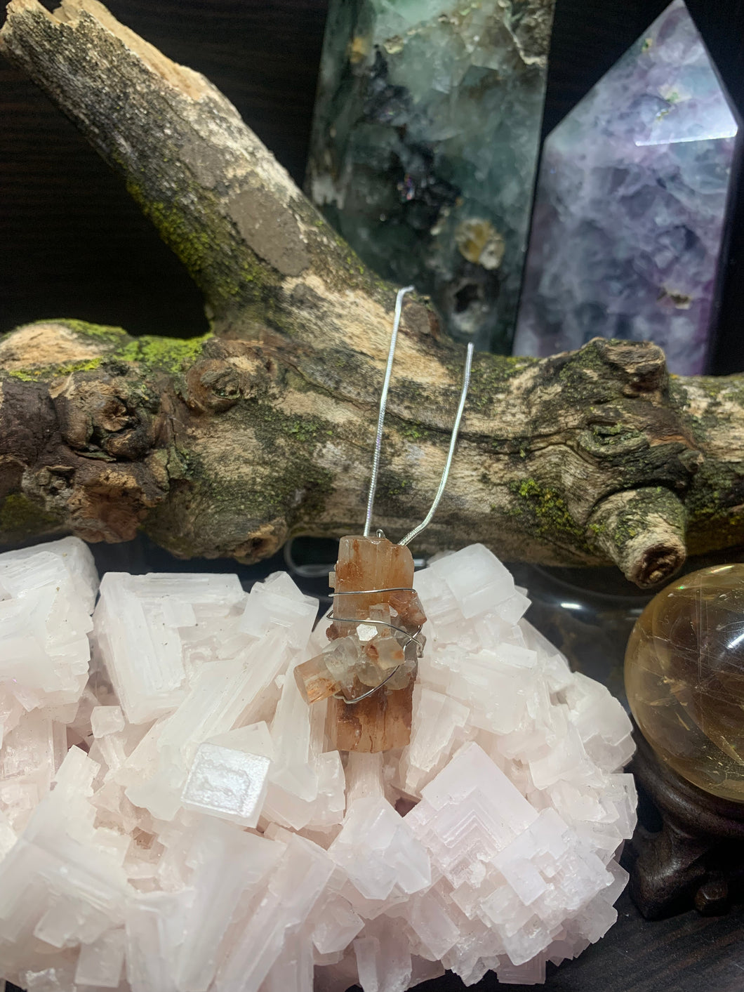 Aragonite Necklace