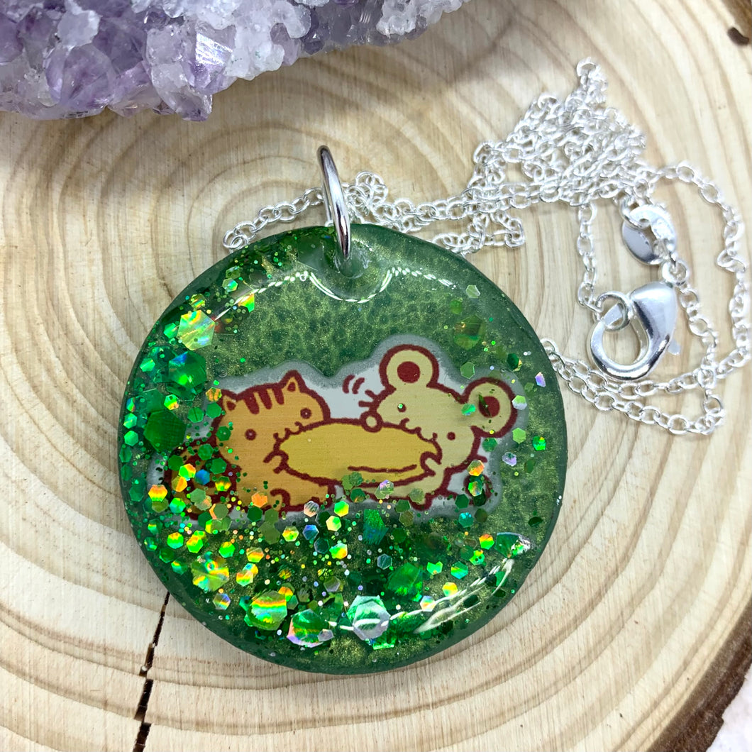 Hungry Mice Necklace